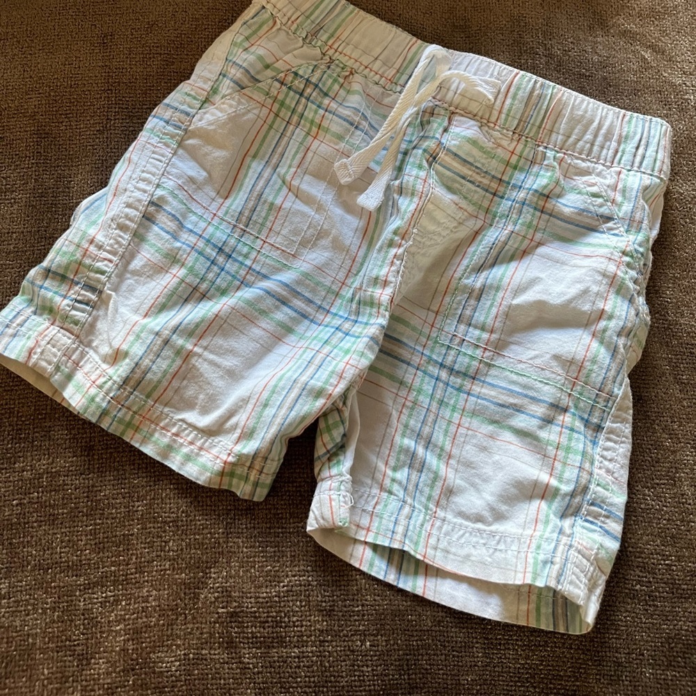 Baby 18 Month Plaid Pattern Shorts